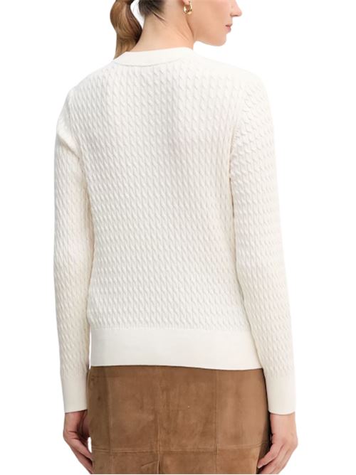 Maglioncino a trecce in cotone Tommy Hilfiger | WW0WW44993YA8